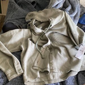 Green American eagle jacket